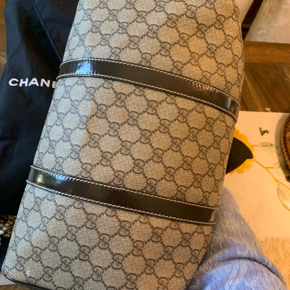 🚫SOLD🚫GUCCI
GG Supreme Monogram Nice Top Handle Dome Bag Maple Brown - Picture 13 of 13